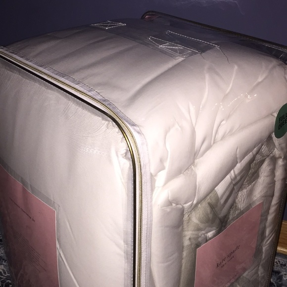 Kate spade gray floral full queen comforter set - Picture 7 of 8